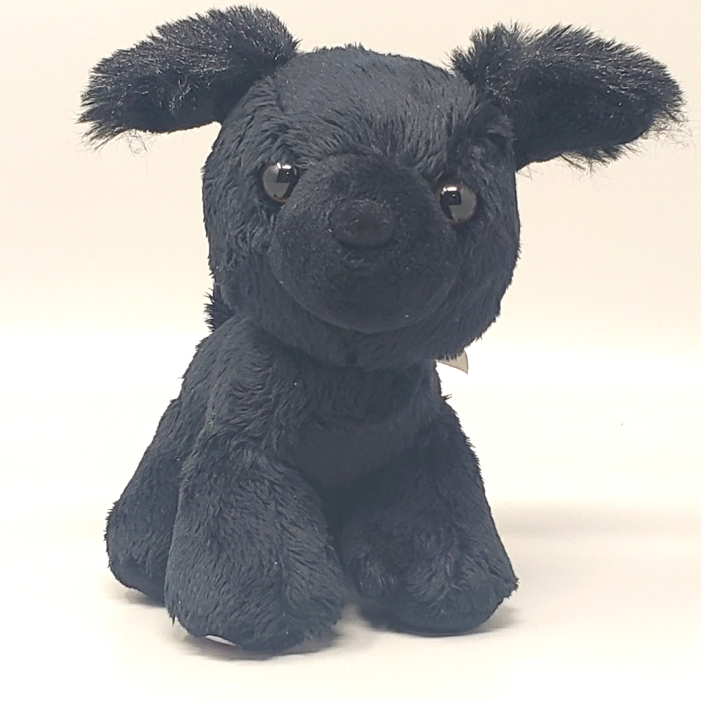 2021 Build A Bear Mini Black Lab Puppy Dog Plush